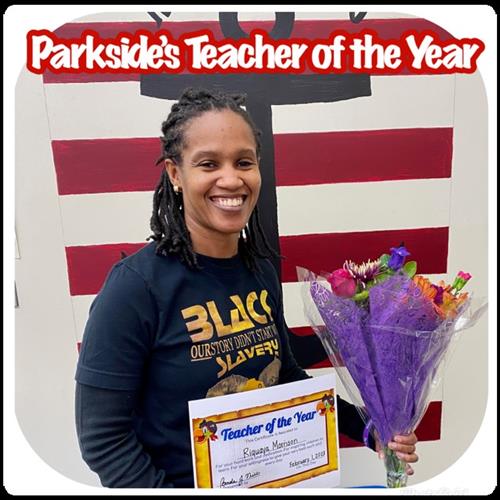 Parkside Teacher of the Year 